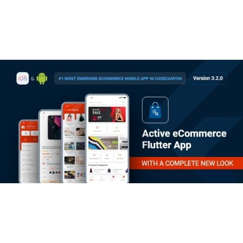 Active eCommerce Flutter App Nulled 1