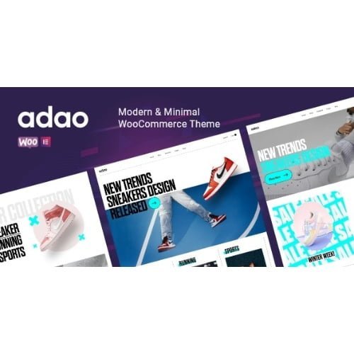 Adao Modern WooCommerce Theme Nulled