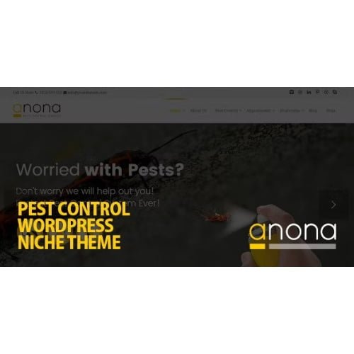 Anona Pest Control WordPress Theme