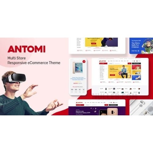 Antomi Multipurpose Theme for WooCommerce WordPress