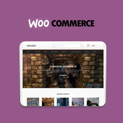 Arcade Storefront WooCommerce Theme