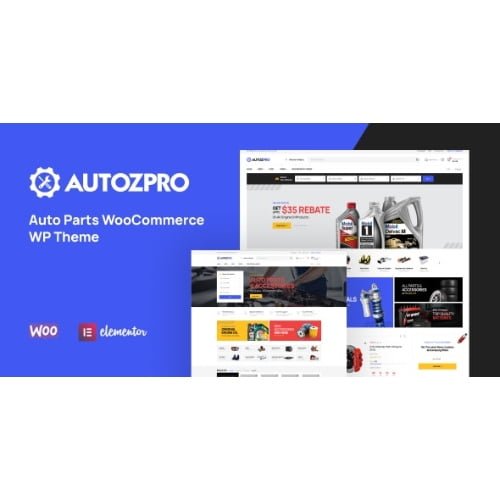 Autozpro Auto Parts WooCommerce WordPress Theme