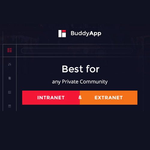 BuddyApp Mobile First Community WordPress theme