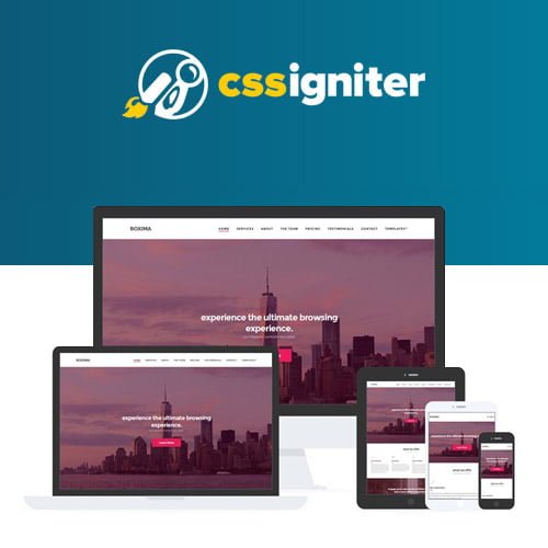 CSS Igniter Roxima WordPress Theme 1