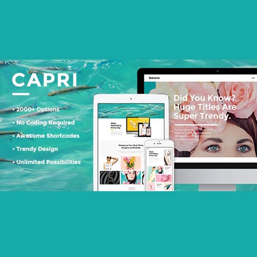 Capri A Hot Multi Purpose Theme