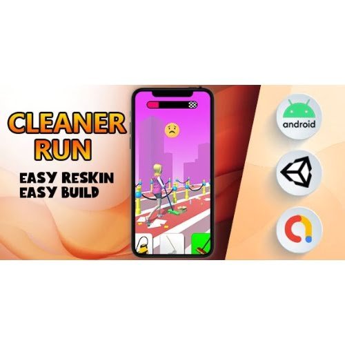 Cleaner Run Unity Admob
