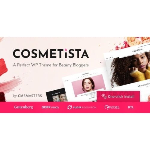 Cosmetista Beauty Makeup Theme