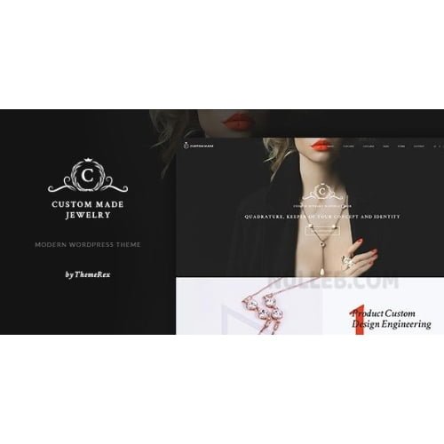 Custom Made Jewelry Manufacturer and Store WordPress Theme