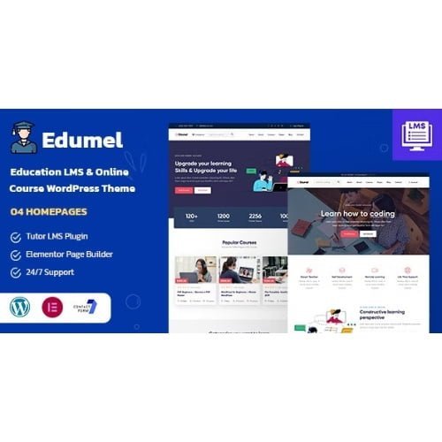 Edumel Education LMS WordPress Theme