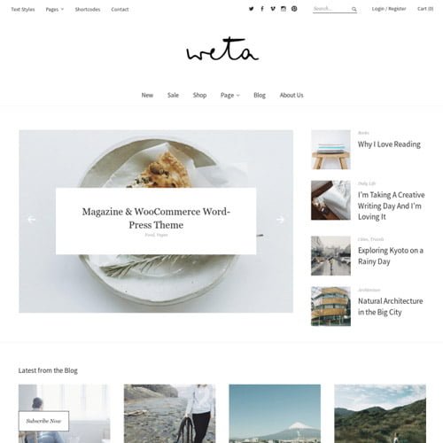 ElmaStudio Weta WordPress Theme