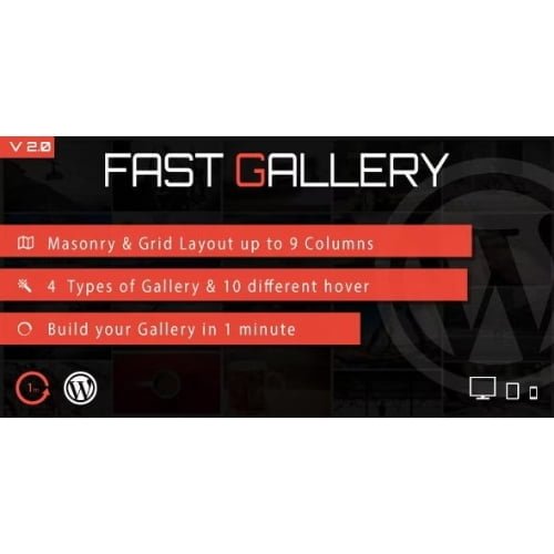 Fast Gallery Premium Wordpress Plugin