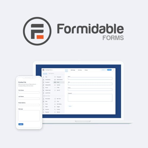 Formidable Forms Pro WordPress Form Builder Plugin