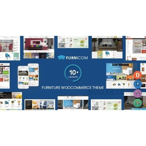 Furnicom Furniture Store Interior Design WordPress WooCommerce Theme