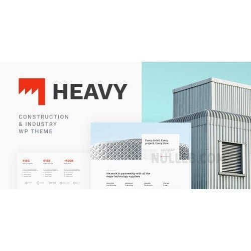 Heavy Industrial WordPress Theme