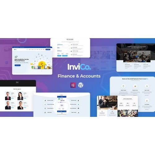 Invico WordPress Consulting Business Theme