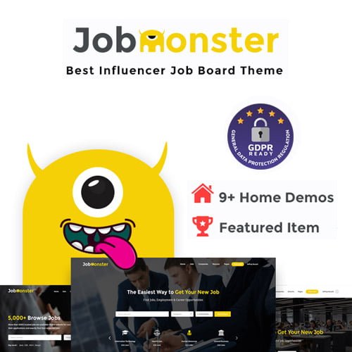 Jobmonster Job Board WordPress Theme