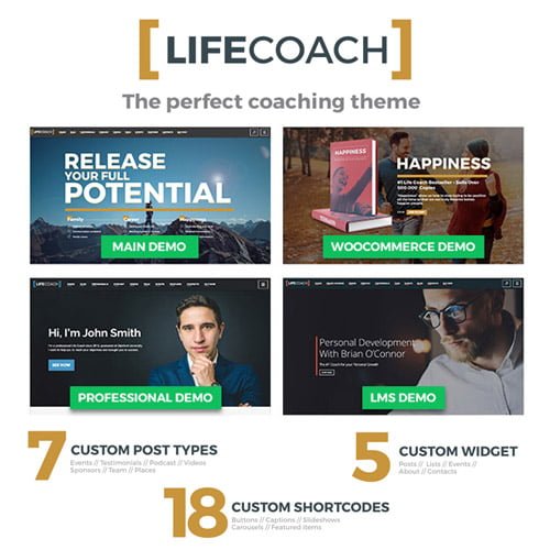 Life Coach WordPress Theme