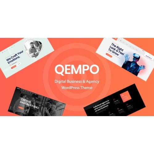 Qempo Digital Agency Services WordPress Theme