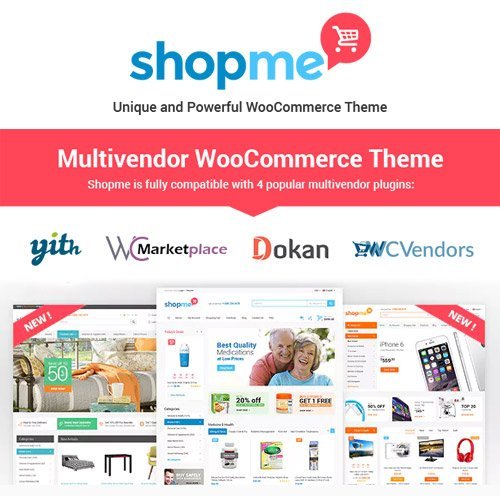 ShopMe Multi Vendor Woocommerce WordPress Theme