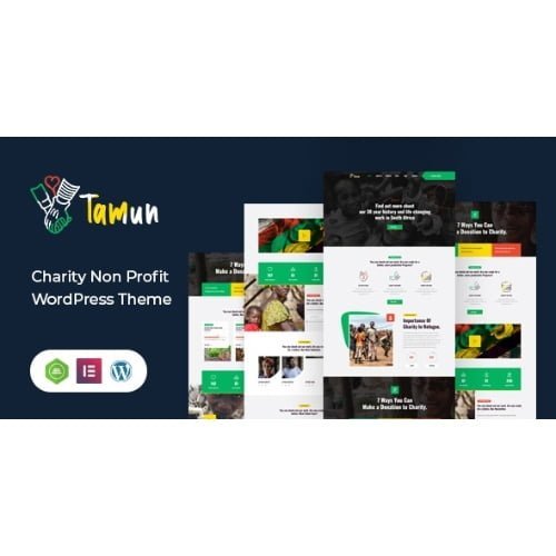 Tamun Fundraising WordPress Theme
