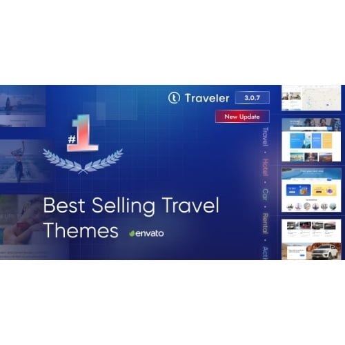 Travel Booking WordPress Theme