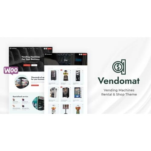 Vendomat Vending Machines WooCommerce Theme