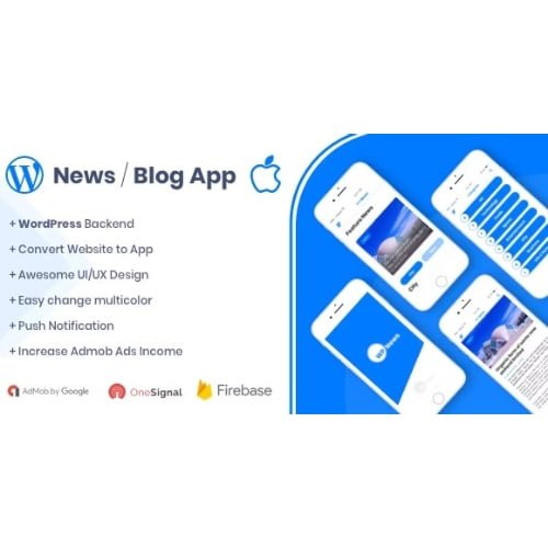 WP News Blog Native iOS App for WordPress