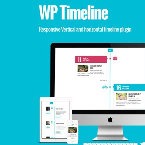 WP Timeline Responsive Vertical and Horizontal timeline plugin