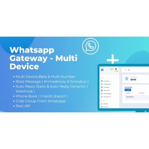 Wa Gateway Multi device BETA MPWA MD Nulled Free Download 4