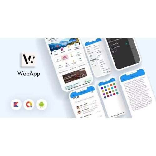 WebApp – Convert Website to a Android App Web View App Web to App Nulled