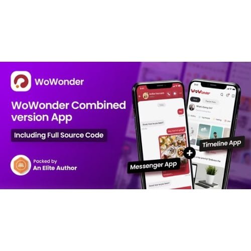 WoWonder Mobile The Ultimate Combined Messenger Timeline Mobile Application