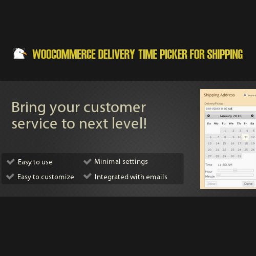 WooCommerce Delivery Time Picker for Shipping