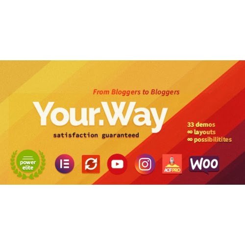 YourWay Multi Concept Blog WordPress Theme