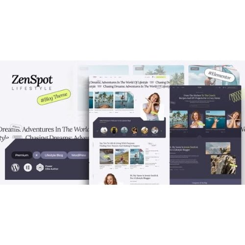 ZenSpot LifeStyle Blog WordPress Theme