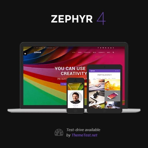 Zephyr Material Design Theme