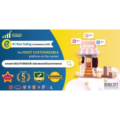 emart Laravel Multi Vendor Ecommerce Advanced CMS
