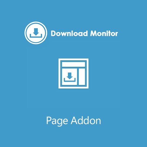 Download Monitor Page Addon