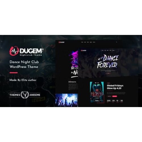 Dugem Dance Night Club WordPress Theme