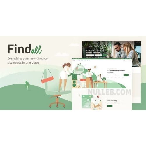 FindAll Business Directory Theme