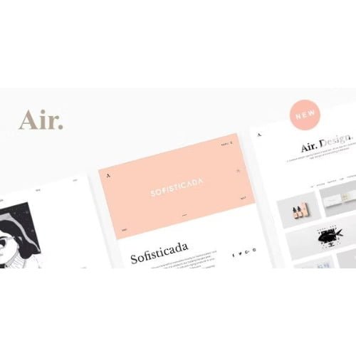 Portfolio Theme Air