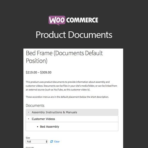 WooCommerce Product Documents