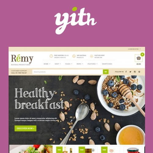 YITH Remy Food and Restaurant WordPress Theme